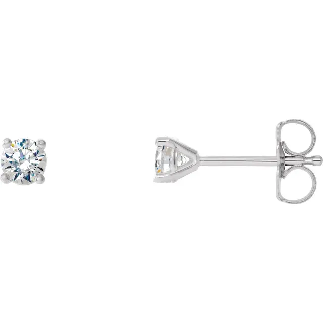 Lab-Grown Diamond Stud Earrings 29762 - POPULAR CHOICE - Image 6