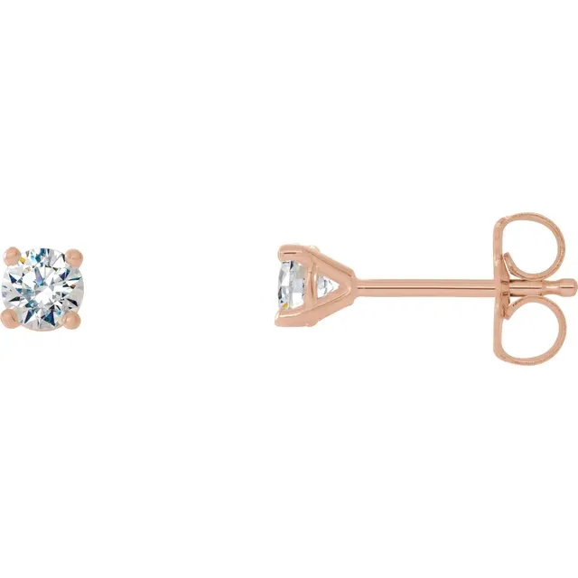 Lab-Grown Diamond Stud Earrings 29762 - POPULAR CHOICE - Image 5