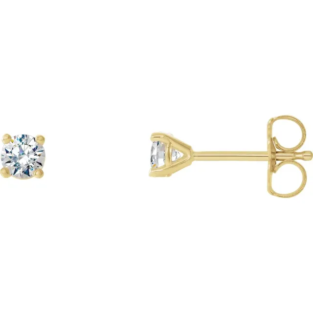 Lab-Grown Diamond Stud Earrings 29762 - POPULAR CHOICE - Image 7