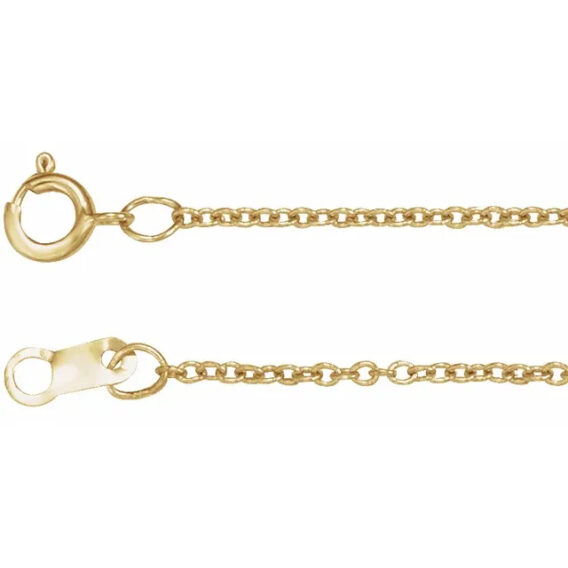 Cable Chain Necklace CH1015 - Image 2