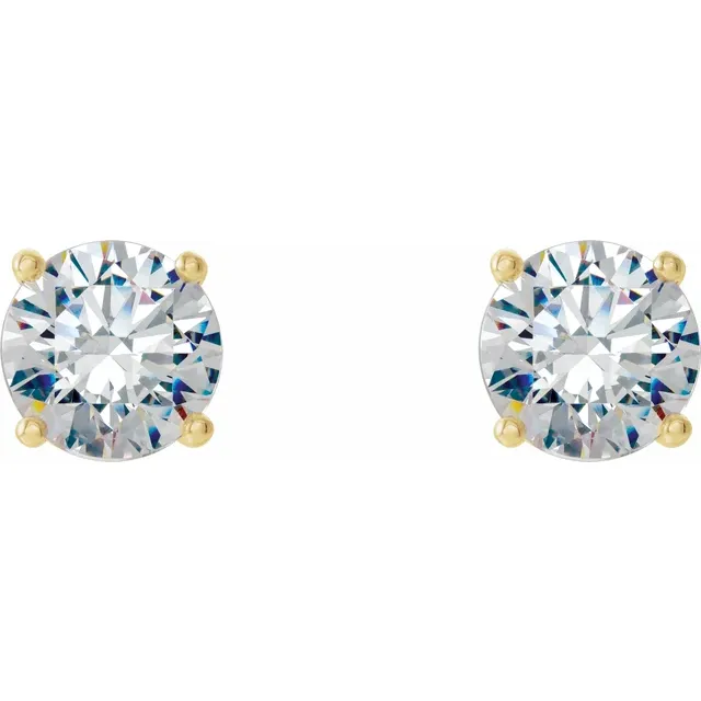 Lab-Grown Diamond Stud Earrings 29762 - POPULAR CHOICE - Image 2