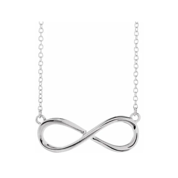 Necklace, Infinity-Inspired Design - 85947 - Image 3