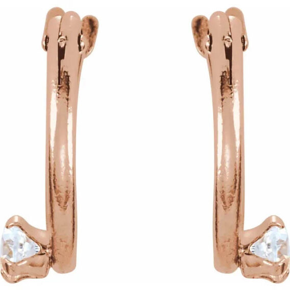 Youth Hoop Earrings 19105 - Image 4