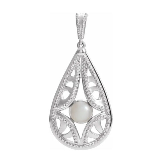 Pearl Necklace, Vintage-Inspired Design - 86931 - Image 3