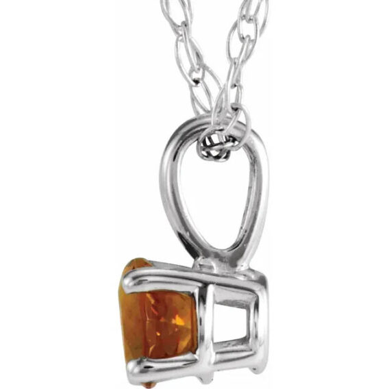 Youth Birthstone Necklace 28393 - Image 16