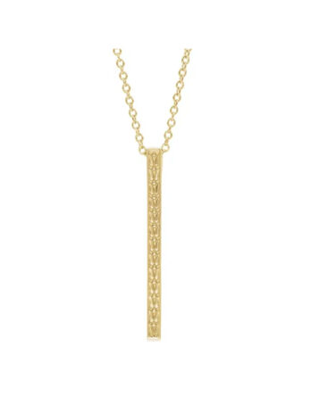 Bar Necklace, Sculptural Style - 86973