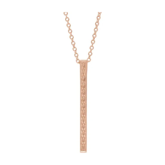 Bar Necklace, Sculptural Style - 86973 - Image 3
