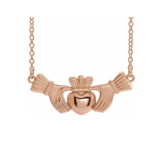 Claddagh Necklace - 86968 - Image 2