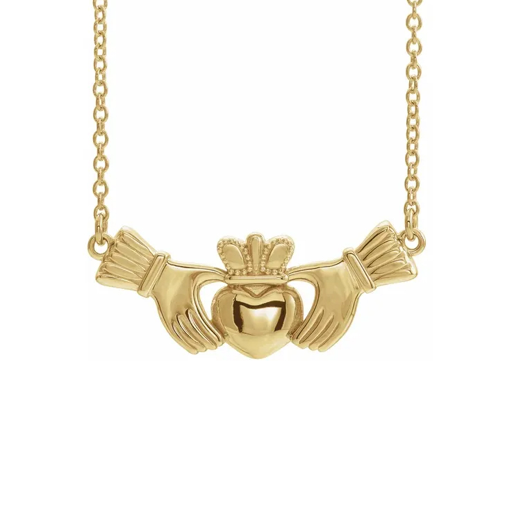 Claddagh Necklace - 86968 - Image 4