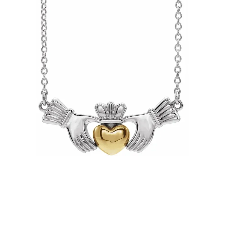 Claddagh Necklace - 86968 - Image 6