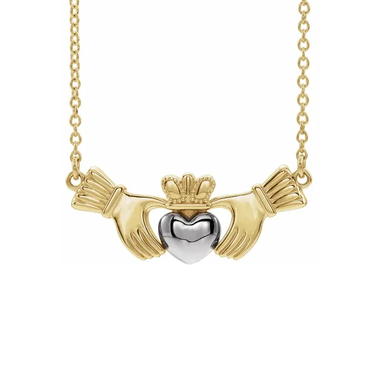 Claddagh Necklace - 86968 - Image 7