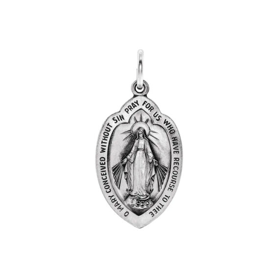Miraculous Medal, Pendant - R5022 - Image 5