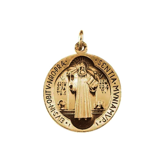 St. Benedict Medal, Necklace or Pendant - R41340 - Image 4