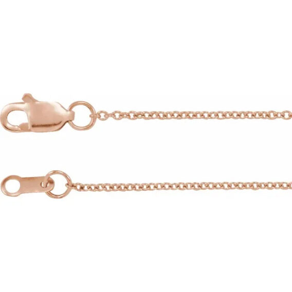 Cable Chain Necklace CH1015 - Image 4