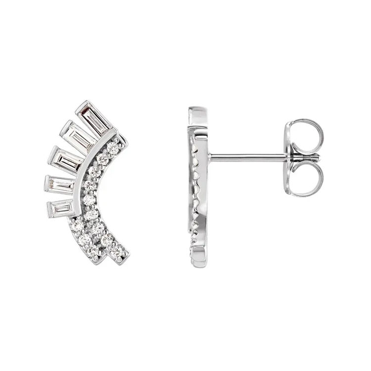 Diamond Climber Earrings 87071 - Image 3