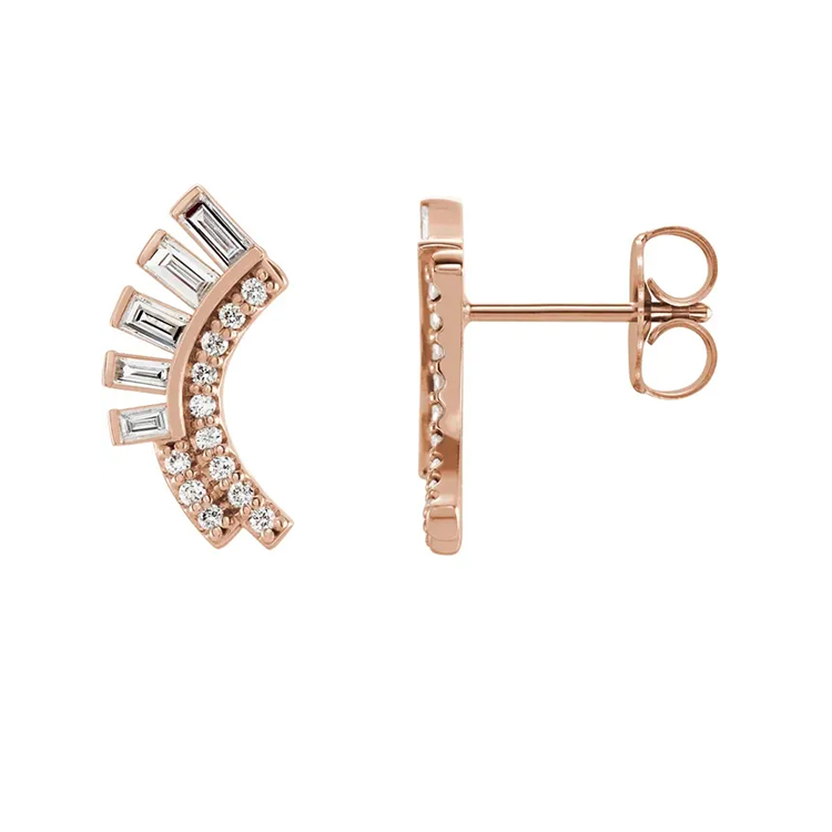 Diamond Climber Earrings 87071 - Image 4