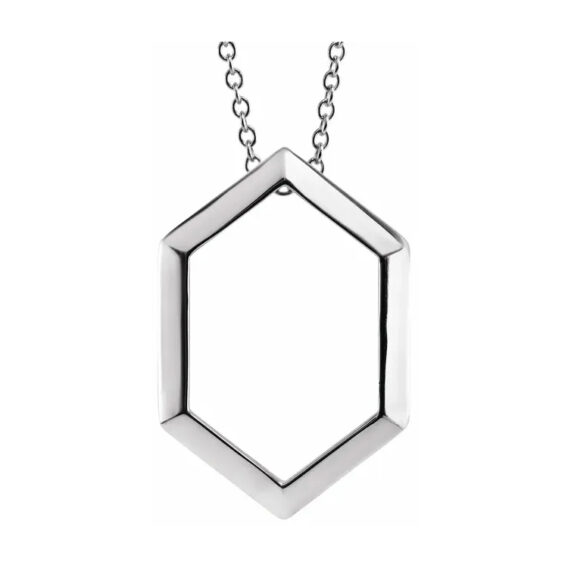 Necklace, Geometric Design - 87068 - Image 3