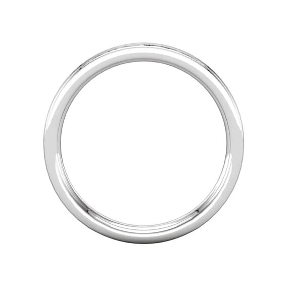Wedding Band, Sculptural-Inspired Design - 121966 - Image 2