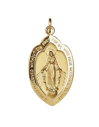Miraculous Medal, Pendant - R5022