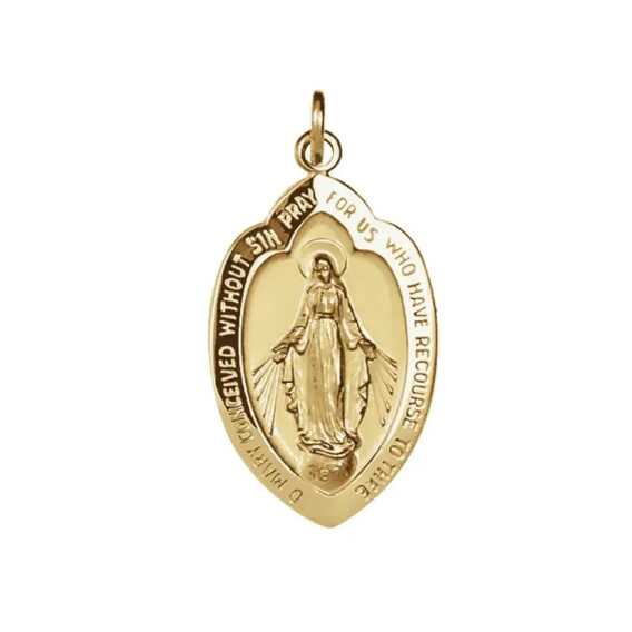 Miraculous Medal, Pendant - R5022
