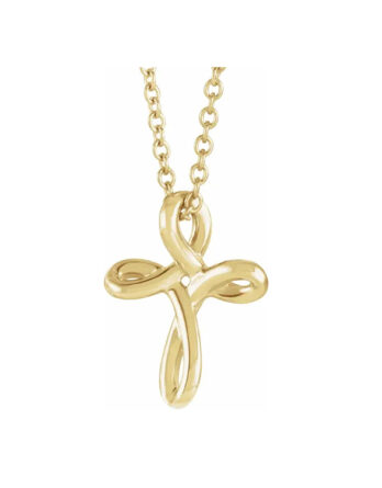 Youth Cross Necklace - R42386