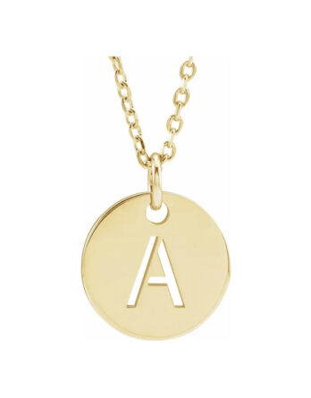 Initial Necklace or Pendant - 87101 - POPULAR CHOICE