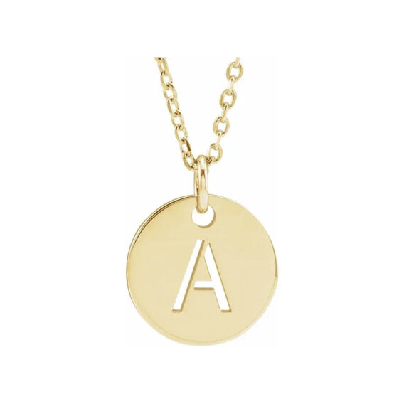 Initial Necklace or Pendant - 87101 - POPULAR CHOICE