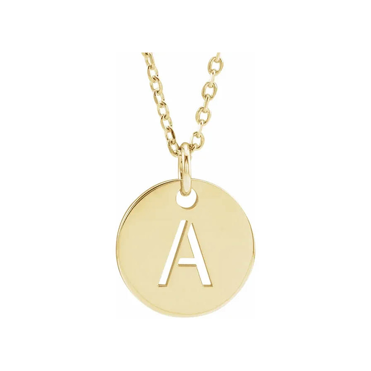 Initial Necklace or Pendant - 87101 - POPULAR CHOICE