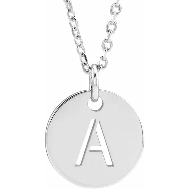 Initial Necklace or Pendant - 87101 - POPULAR CHOICE - Image 2