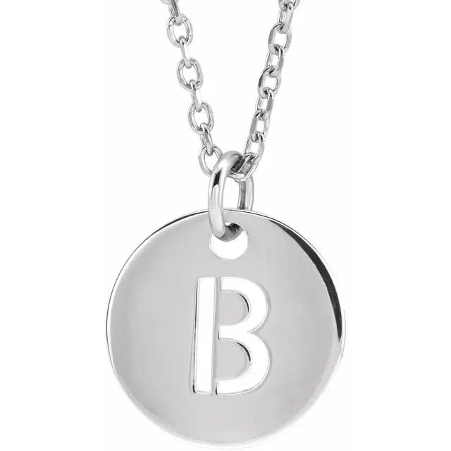 Initial Necklace or Pendant - 87101 - POPULAR CHOICE - Image 3