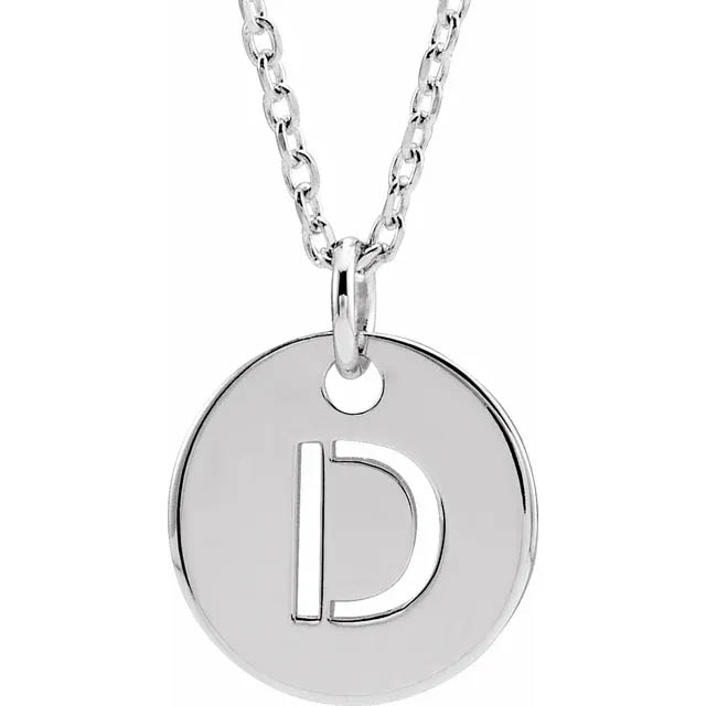 Initial Necklace or Pendant - 87101 - POPULAR CHOICE - Image 4