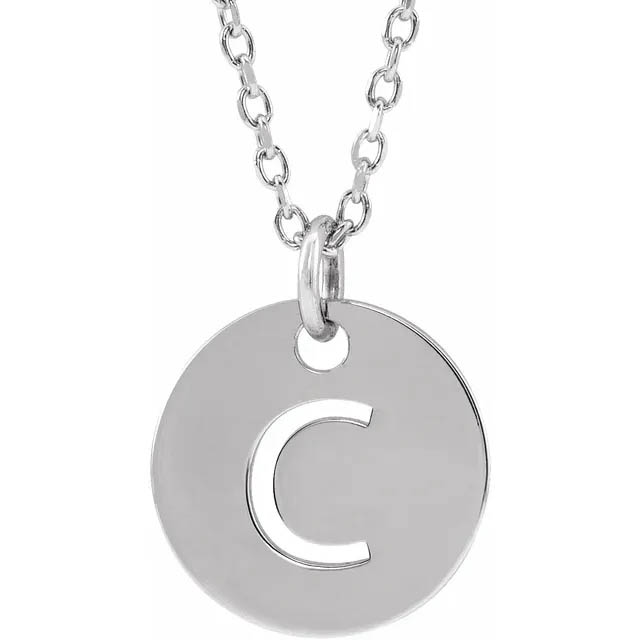 Initial Necklace or Pendant - 87101 - POPULAR CHOICE - Image 6