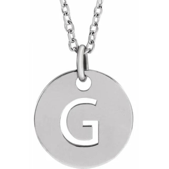 Initial Necklace or Pendant - 87101 - POPULAR CHOICE - Image 7
