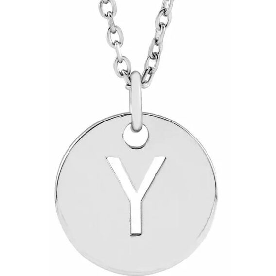Initial Necklace or Pendant - 87101 - POPULAR CHOICE - Image 11