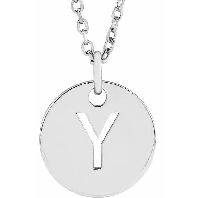 Initial Necklace or Pendant - 87101 - POPULAR CHOICE - Image 11