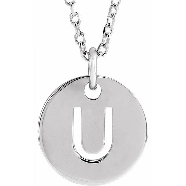 Initial Necklace or Pendant - 87101 - POPULAR CHOICE - Image 15