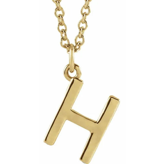 Initial Necklace - 87237 - Image 8