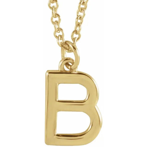 Initial Necklace - 87237 - Image 11