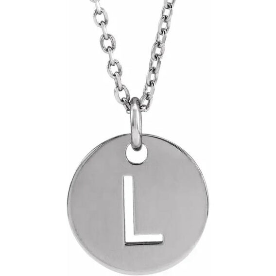Initial Necklace or Pendant - 87101 - POPULAR CHOICE - Image 20