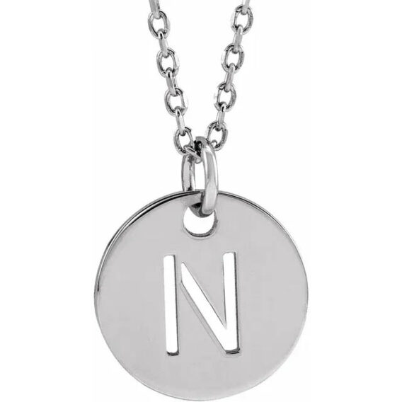 Initial Necklace or Pendant - 87101 - POPULAR CHOICE - Image 22