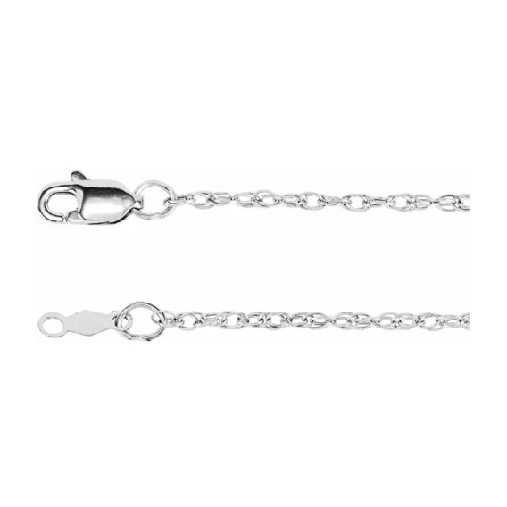 Chain Bracelet, .75mm, 1mm, 1.25mm, 1.5mm Rope Chain - CH473 - Image 10