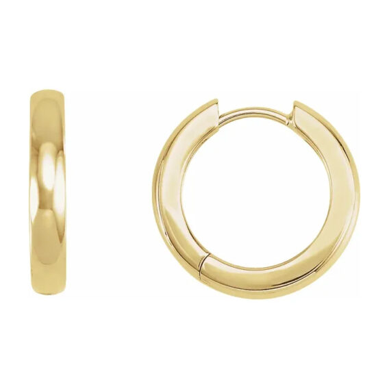 Hoop Hinged Earrings 20007 - Image 2