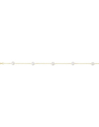 Pearl Station Necklace -  CH184 POPULAR CHOICE