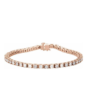 Diamond & Gemstone Line Bracelet - 60872