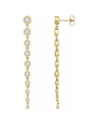 Dangle Earrings, Lab-Grown Diamonds - 653632
