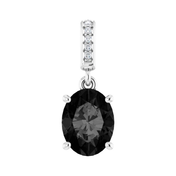 Gemstone and Diamond Pendant 85655 - Image 5