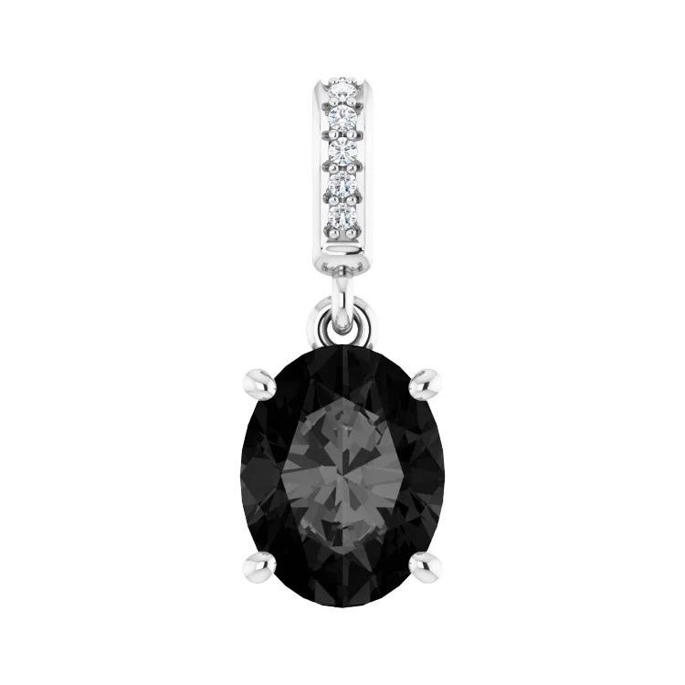 Gemstone and Diamond Pendant 85655 - Image 5