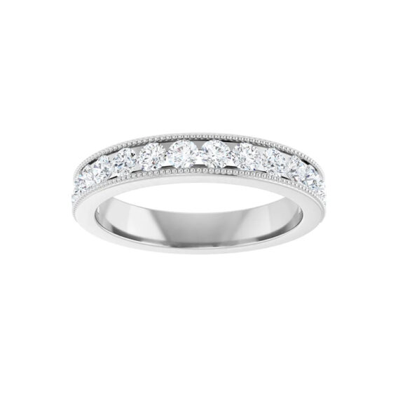 Anniversary Band, Channel-Set Diamonds - 122754 - Image 4
