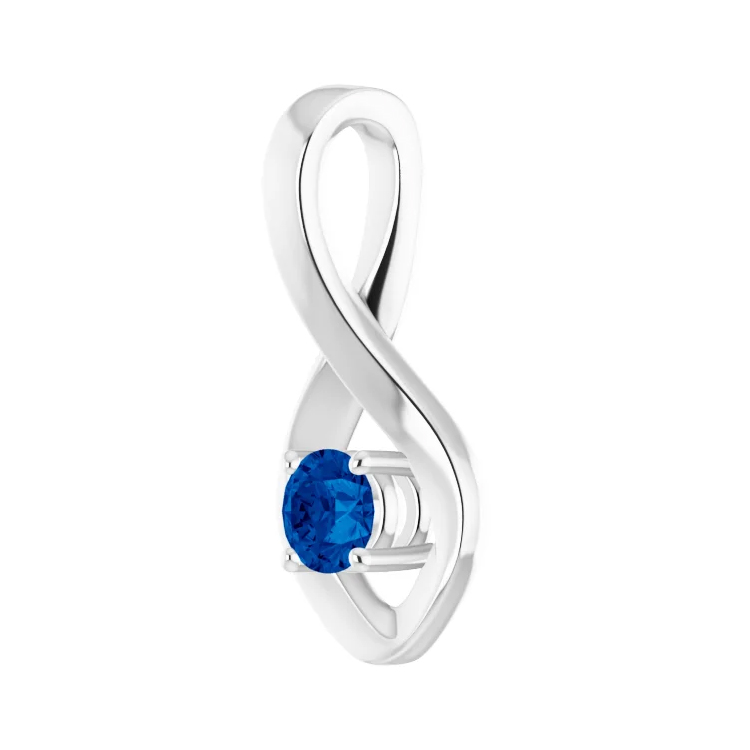 Birthstone Pendant, Diamond Accented Style - 88002 - Image 15