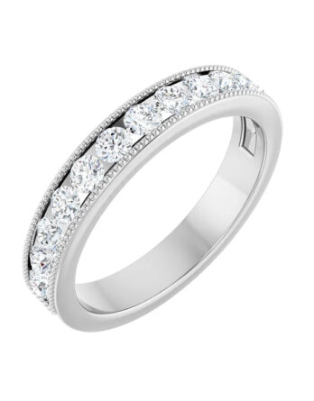 Anniversary Band, Channel-Set Diamonds - 122754